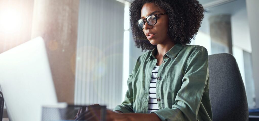 Great Place to Work - Woman working